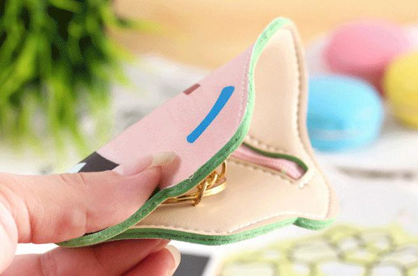 Irregular Shape Snack Design Coin Wallet