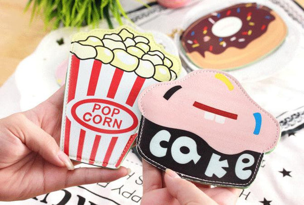 Irregular Shape Snack Design Coin Wallet