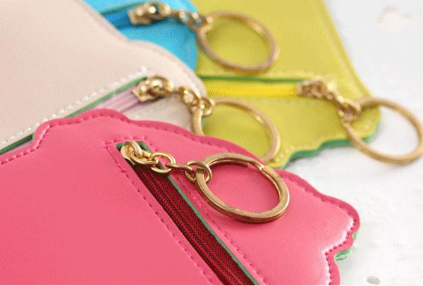 Irregular Shape Snack Design Coin Wallet