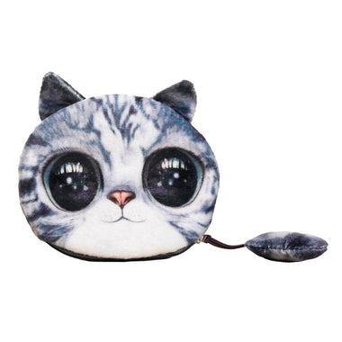 Coin Purse Cat Animal Head