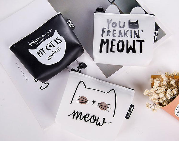 Cats Coin Wallet Pouch