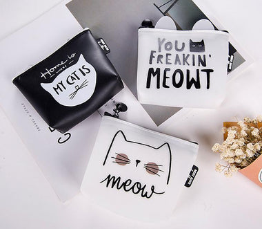 Cats Coin Wallet Pouch