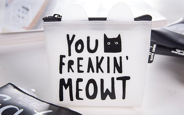 Cats Coin Wallet Pouch