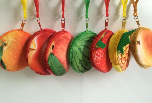 Mini Novelty Fruits Little Coin Pouch