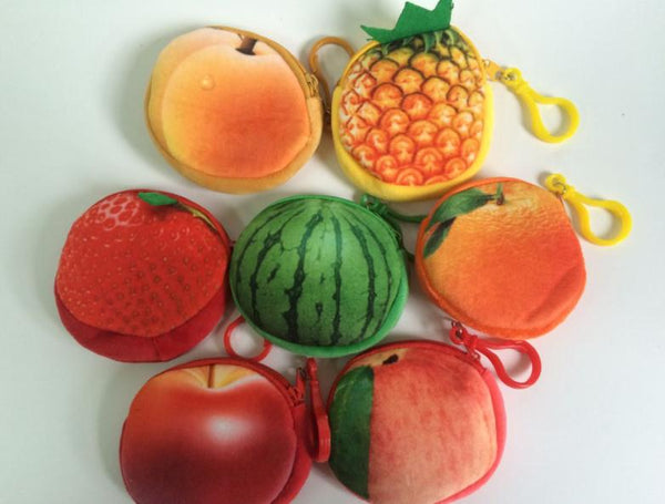 Mini Novelty Fruits Little Coin Pouch