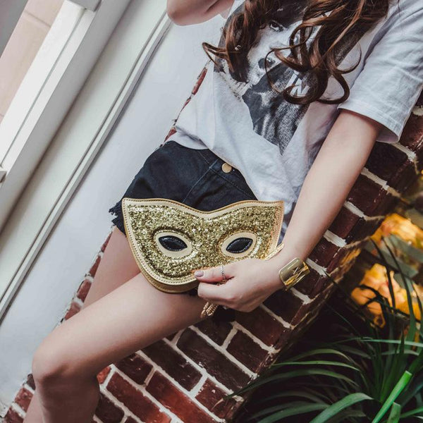 Glasses Mask Shoulder Bag
