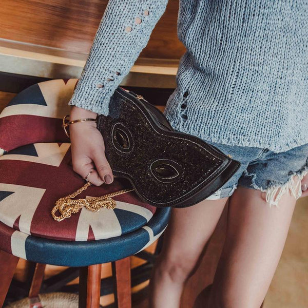 Glasses Mask Shoulder Bag