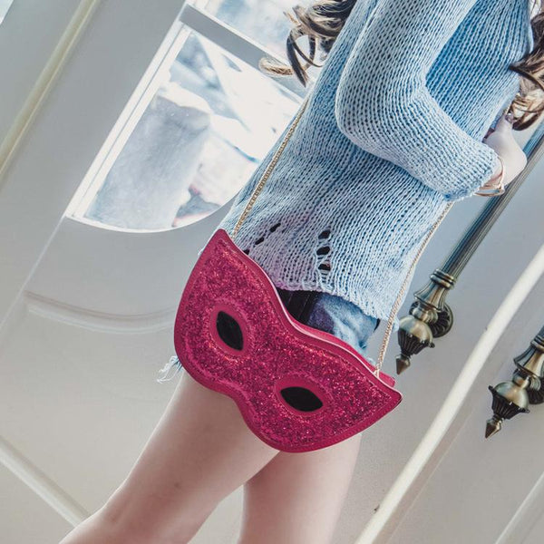 Glasses Mask Shoulder Bag
