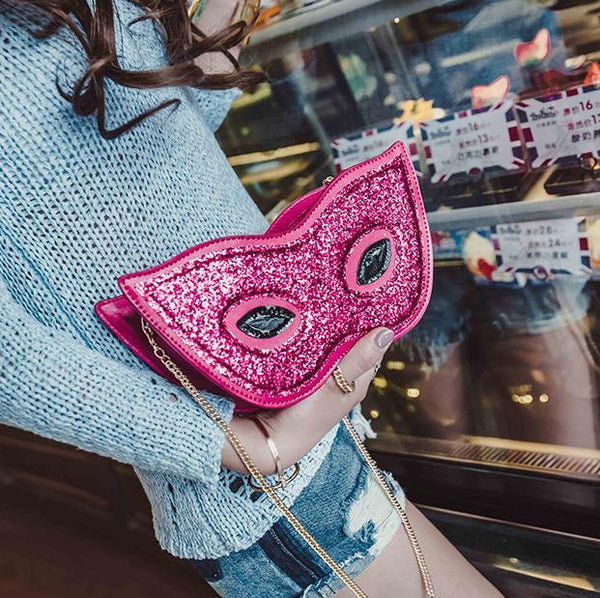Glasses Mask Shoulder Bag