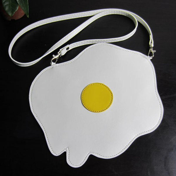 Fried Egg Shape Women Messenger Bags