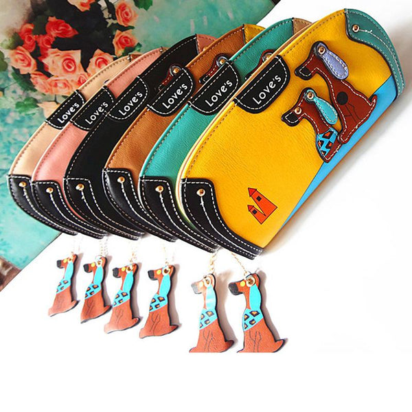 Cartoon Dog Wallet Long
