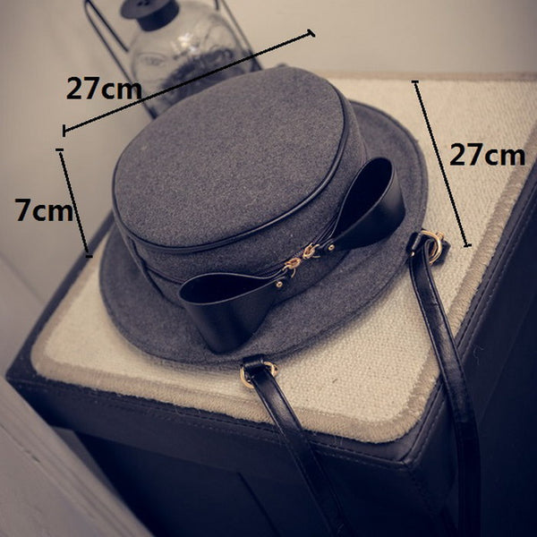 Hat Shape Cross Body Bag