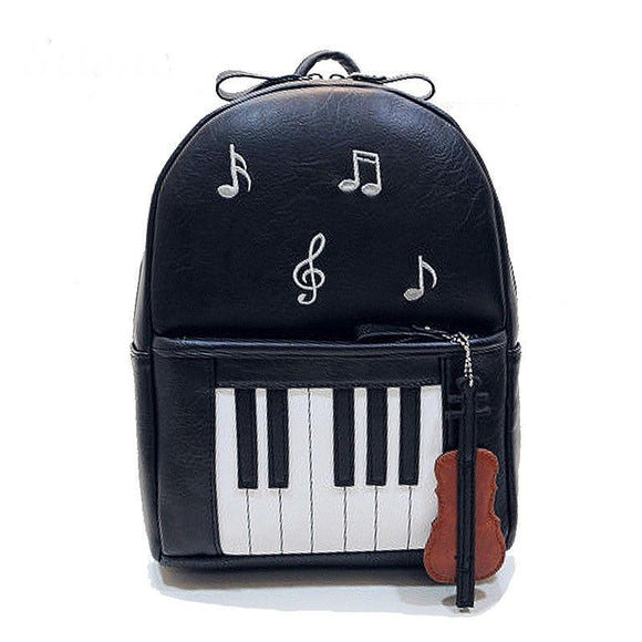 Vogue Fashion Black Harajuku Backpack Novelty