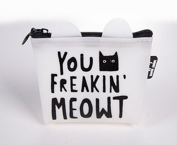 Cats Coin Wallet Pouch