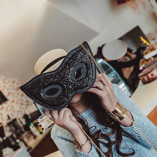 Glasses Mask Shoulder Bag